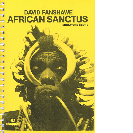 African Sanctus score by David Fanshawe